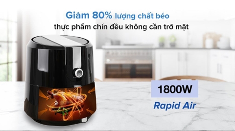Nồi chiên không dầu Kangaroo KG55AF1A 5.2 lít