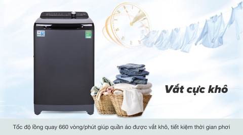 Máy giặt Aqua 10.5 KG AQW-FR105GT BK
