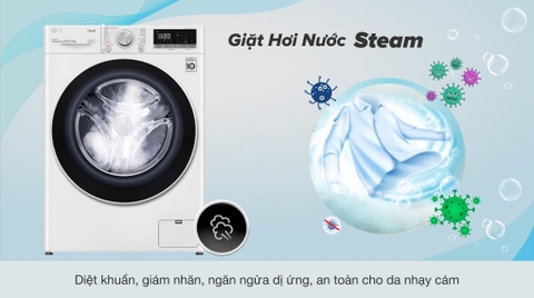 MÁY GIẶT SẤY LG 1408G4W 8,5KG