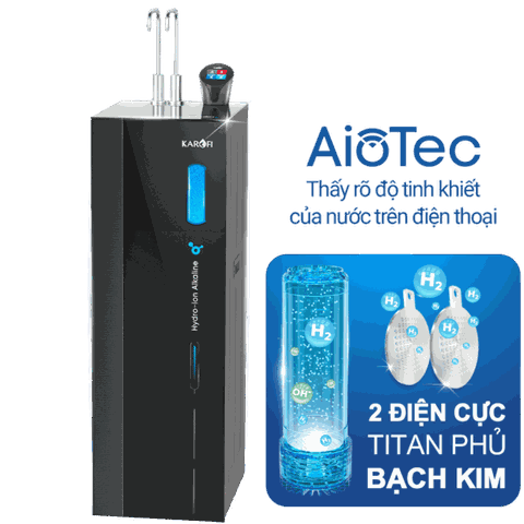 Máy lọc nước nóng lạnh Hydro-ion kiềm Karofi KAE-S86