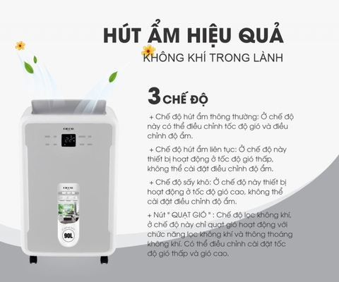 Máy Hút Ẩm Kidosu 90 Lít KD-D90L