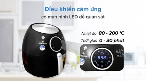 Nồi chiên không dầu BlueStone AFB-5873 5.5 lít