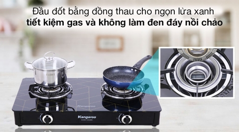 Bếp ga đôi Kangaroo KG526M