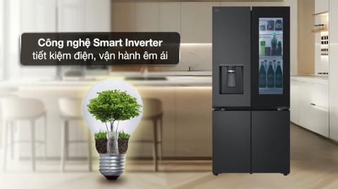 Tủ lạnh LG Inverter 576 lít Multi Door InstaView LFD58BLMAI