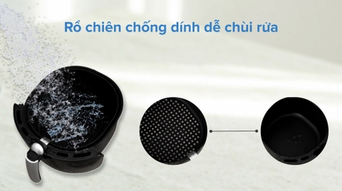 Nồi chiên không dầu BlueStone AFB-5873 5.5 lít