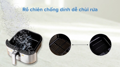 Nồi chiên không dầu BlueStone AFB-5878 5.5 lít