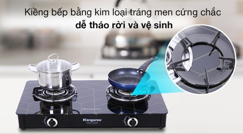 Bếp ga đôi Kangaroo KG526M