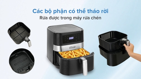 Nồi chiên không dầu Hommy TXG-S5T14 5 lít