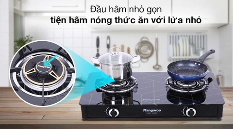 Bếp ga đôi Kangaroo KG526M