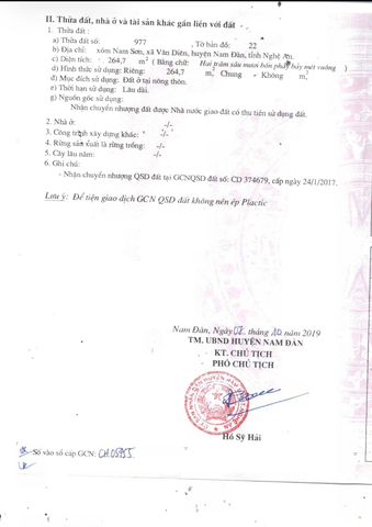 BĐS Khối Nam Bắc Sơn Thị Trấn Nam Đàn