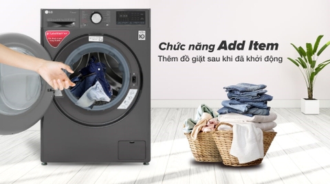 Máy giặt sấy LG Inverter 10.5 kg FV1450H2B