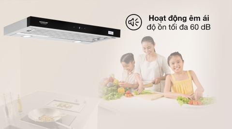 Máy hút mùi âm tủ Sunhouse SHB6288MT