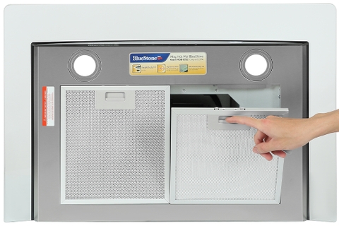 Máy hút mùi kính cong BlueStone HOB-8735