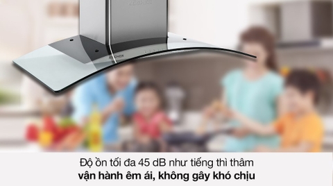 Máy hút mùi kính cong Kocher K-8890