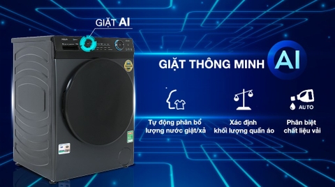 Máy giặt Aqua Inverter 10 kg AQD- D1002G BK