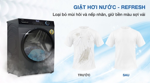 Máy giặt Aqua Inverter 11 kg AQD- D1102G BK
