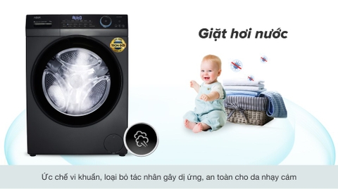 Máy giặt Aqua Inverter 9 kg AQD- D902G BK