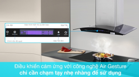Máy hút mùi kính cong Pramie AC17-700