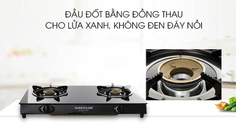 Bếp ga đôi Sunhouse SHB 201MT