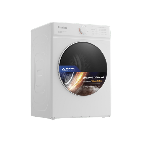 Máy sấy thông hơi Funiki HD V680AW 8kg