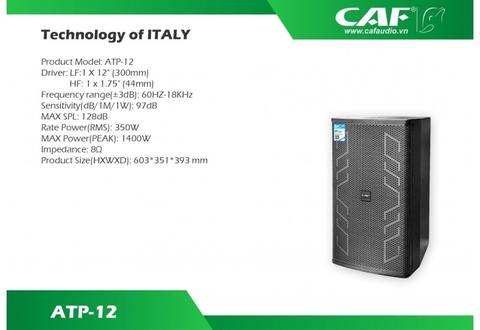 Loa Full CAF ATP-12