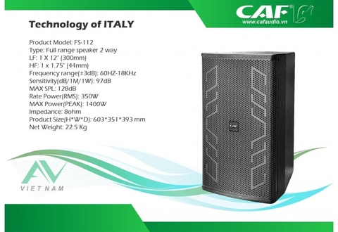 Loa Full CAF ATP-12