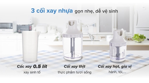 Máy xay sinh tố cầm tay Philips HR2537