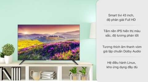 Smart Tivi Casper 43 inch 43FX6200