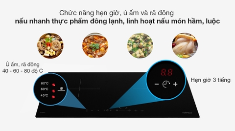 Bếp từ đôi lắp âm Hafele HC-I2712A