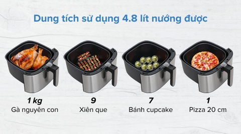 Nồi chiên không dầu Cuckoo CAF-G0510T 5.5 lít