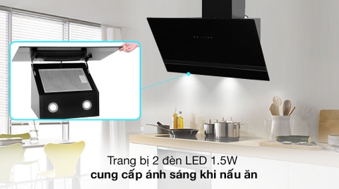 Máy hút mùi áp tường Kangaroo KG1361