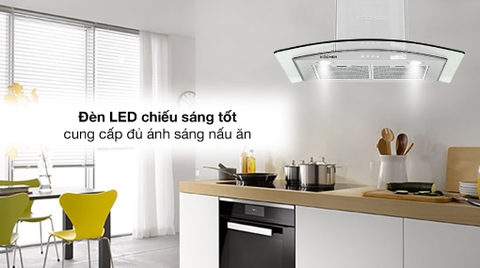 Máy hút mùi kính cong Kocher K-8870