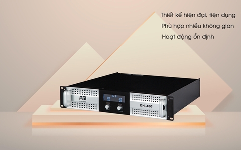Cục đẩy công suất AM DH-450 - VinaKTV
