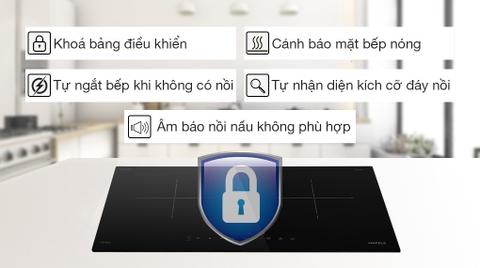 Bếp từ đôi lắp âm Hafele HC-I2712A
