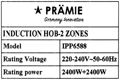 Bếp từ đôi lắp âm Pramie IPP6588