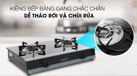 Bếp ga đôi Sunhouse SHB3326MT