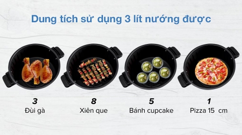 Nồi chiên không dầu Dreamer DF-S40B 3.5 lít