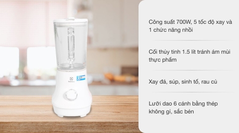 Máy xay sinh tố Electrolux E6TB1-80CW