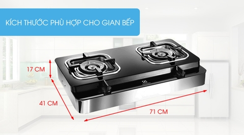 Bếp ga đôi Electrolux ETG729GKTR