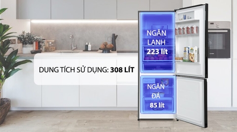 Electrolux Inverter 308 lít EBB3402K-H