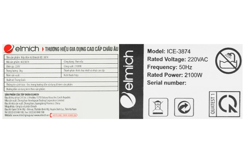 Bếp từ Elmich ICE-3874