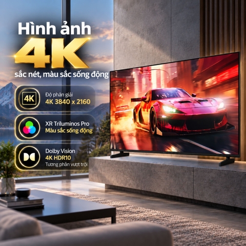 Google Tivi Sony 4K 55 inch K-55XR30M2