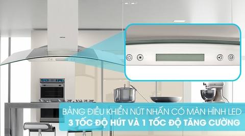 Máy hút mùi áp tường Hafele HH-WG90B