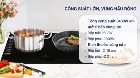 Bếp từ hồng ngoại lắp âm Bluestone ICB-6911