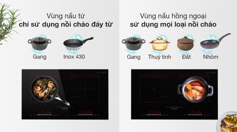 Bếp từ hồng ngoại lắp âm Junger SIS-66
