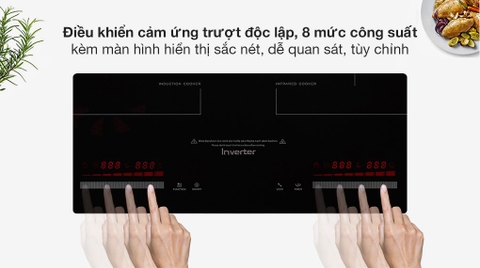 Bếp từ hồng ngoại lắp âm Junger SIS-66
