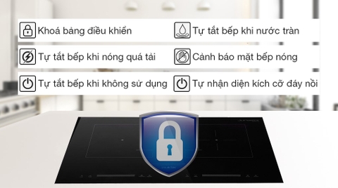 Bếp từ hồng ngoại lắp âm Junger SIS-66
