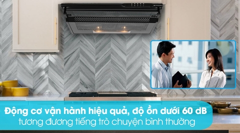 Máy hút mùi âm tủ Jenair 301-2M70BL