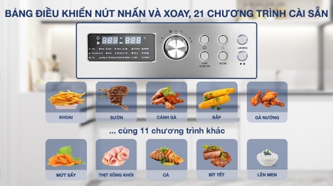 Lò chiên không dầu Kangaroo KG25AF1A 25 lít