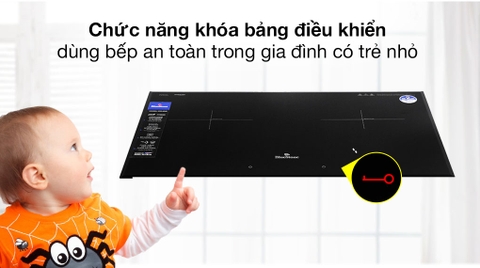 Bếp từ đôi lắp âm Bluestone ICB-6948